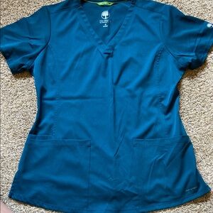 HH Works Caribbean blue scrub set